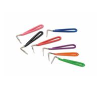 EZI-GROOM Orange Pear Shaped Hoof Pick - Orange