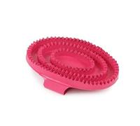EZI-GROOM Pink Rubber Curry Comb - Large