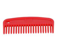 Ezi-Groom Plastic Horse Mane And Tail Comb Red (105mm)