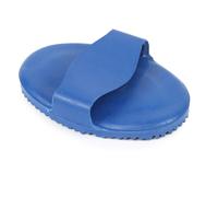 Ezi-Groom Rubber Curry Comb - One Size · Blue