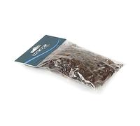 EZI-Groom Silicone Plaiting Bands, Brown, One Size