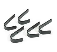 Ezi-Kit Stable Hook (Pack Of 5) Black (4In)