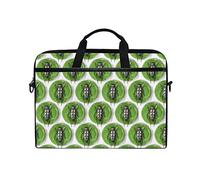 EZIOLY Creepy Bug Laptop Shoulder Messenger Bag Case Sleeve for 13 Inch to 14 inch Laptop