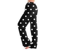 EZJOBLA Pyjamas for Women Couples PajamasNightwear Checkered Pj Bottoms Cotton Pyjama Men Womens Plaid Ladies Christmas Black S