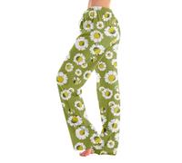 EZJOBLA Womens Pyjama Bottoms Flannel Pyjamas Women Pjs Sleep Lounge Christmas Couples PajamasMatching for Pijamas Green L