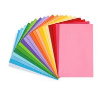 ezkart 50pk Mixed Colour Tissue Paper with Large Size Ideal for Gift Products, Wrapping Clothes, Packaging Flower etc | Dimension: 20 x 30 Inch (Mixed, 50pk)