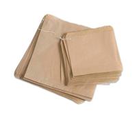 ezkart Pack of 1000 - Versatile Brown Paper Bags Assorted Sizes for Groceries, Vegetables, Bread, & Fruits- Ideal as Sandwich, Cake, Paper Food Bags, Pick and mix bags Sweet Bags (1000, 8x8 Inch)