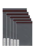 ezkart | Strong Grey Mailing Bags - Waterproof Plastic Packaging, Postage & Parcel Bags for Shipping, Delivery, Mail | Multiple Sizes | Durable Poly Envelopes for Secure Transit