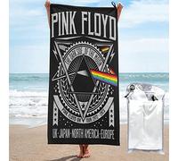 EZKYZTLW Pink Rainbow Floyd Beach Towel For Kids Girls Women Soft Microfiber Swimming Pool Travel Bath Towels Quick Dry Lightweight Beach Towel Blanket 31.5"X63"