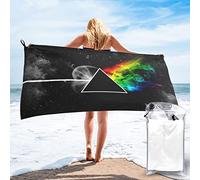 EZKYZTLW Pink Rainbow Floyd Beach Towel Microfiber Bath Towel For Girls Sand Free Quick Dry Womens Travel Towels For Yoga Sports 31.5"X63"