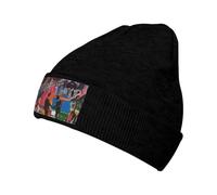 EZKYZTLW Pink Rainbow Floyd Beanie Hat Knit Cap for Women Men Slouchy Beanie Cap Winter Knit Hat Skull Cap Unisex