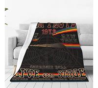 EZKYZTLW Pink Rainbow Floyd Blanket Gifts for Women Girls Men Decoration for Home Bedroom Living Room Office Dorm Soft Comfort Lightweight Throw Blankets 60"x50"