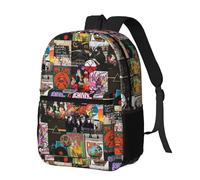 EZKYZTLW Pink Rainbow Floyd Lightweight Laptop Backpack Travel Daypack Bookbag For Women Men For Travel Work 17 Inch