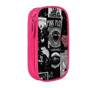 EZKYZTLW Pink Rainbow Floyd Pencil Case Bag Storage Pouch Simple Stationery Bag Holder for Middle High School Office College Student