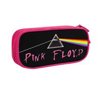 EZKYZTLW Pink Rainbow Floyd Pencil Case Bag Storage Pouch Simple Stationery Bag Holder for Middle High School Office College Student