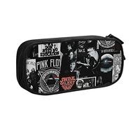 EZKYZTLW Pink Rainbow Floyd Pencil Case Organizer Large Capacity with Compartments Pen Bag Multifunction Makeup Bag for Women