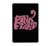 EZKYZTLW Pink Rainbow Floyd Tin Sign Art Poster Retro Iron Painting Wall Decor Art Gift Outdoor Cafe Bar Garage Farm Decoration 8x12 Inch