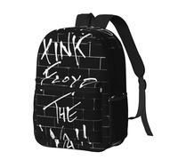 EZKYZTLW Pink Rainbow Floyd Travel Laptop Backpack For Men Women Lightweight Backpack With Adjustable Carry Straps Beach Backpack Travel Backpack With Laptop Compartment 17 Inch