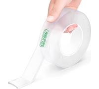 EZlifego Double Sided Tape Heavy Duty, Extra Large Strong Nano Mounting Tape Sticky Pads(5.0m * 3.0cm), Multipurpose Removable Clear adhesive Picture Hanging Strips, Easy to Use