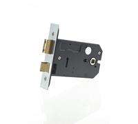 ezlok 3 Lever Mortice Horizontal Sashlock 127mm Satin Chrome