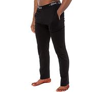 EZLP585 Enzo Mens Pyjama Pants Lounge Bottoms Elasticated Waist Nightwear Trousers PJ Soft Jersey Loungewear Black M