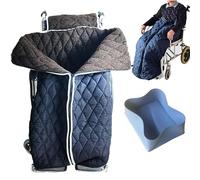 EZLUIYLDH Wheelchair Warmer Blanket Thicken Wheelchair Warmer Blanket Thicken Full Body Warm Fleece Lined Lower Body Upgraded Windproofperfect For Keeping Legs Cosy