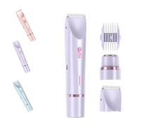 Ezme Razor, The Trimmie 2.0 by Ezme, Ezme Electric Shaver, Ezme Bikini Trimmer, 2 in 1 Double-Headed Waterproof Wet and Dry, for Underarms, Legs, Arms, Waterproof Electric Bikini Trimmer (B)