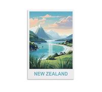 EZMLFA DIY Frameless Paint by Number Kits New Zealand Paint by Numbers for Kids & Adults & Beginner, DIY Canvas Painting Gift Kits 50x60cm