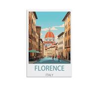EZMLFA DIY Oil Painting Kits for Adults Kids,Florence Italy Beginner to Advanced Number Painting Kit-Kits Include Acrylic Paints,Brushes 50x60cm