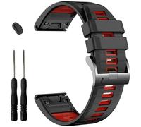 EZMVZKU 20mm Silicone Watch Straps Compatible with Garmin Fenix 8 AMOLED 43mm/7S/7S pro/Fenix 6S/6S Pro/5S/5S Plus,Quickfit Sport Bands for Garmin Approach S70 42mm/epix Pro 42mm/Descent Mk3i 43mm