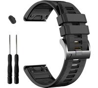 EZMVZKU 20mm Silicone Watch Straps Compatible with Garmin Fenix 8 AMOLED 43mm/7S/7S pro/Fenix 6S/6S Pro/5S/5S Plus,Quickfit Sport Bands for Garmin Approach S70 42mm/epix Pro 42mm/Descent Mk3i 43mm