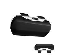 Eznaobo Sun Glasses Holder for Car Sun Visor,Universal Car Sunglasses Holder,Flocking lining Eyeglasses Storage Organizer, One-click opening,Suitable for all glasses (black)