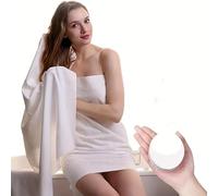 Ezolva 5 Pc Compressed Reusable bath Towel 70 X140CM Portable Coin Cotton Towel Biodegradable Absorbent Cotton Wipes for Travel Beauty Salon Outdoor Sports