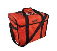 eZone Large Food Delivery Bag 17x15x14” Insulated Red Takeaway Kebab Indian Pizza