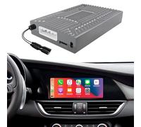 EZoneTronics Wireless CarPlay Android auto Retrofit Kit Decoder for Alfa Romeo Giulia Stelvio 2017-2020 for 6.5"/8.8" OEM Screen Plug & Play Upgrade Module Box Support Bluetooth Wifi SWC GPS Siri USB