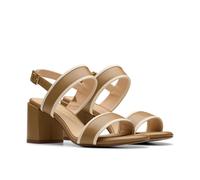 Ezoria Sling Leather Sandals Tan
