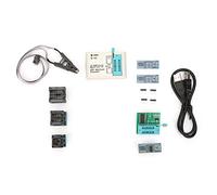 EZP2019 High Speed USB Flash Programmer 24 25 93 Series BIOS Chip Burner with Offline Copy Function for Computer Motherboard Repair DVD Hard Disk Memory Chips (Programmer + 3 programming sockets +