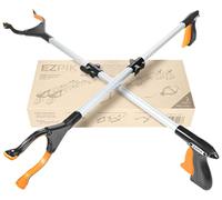 Ezpik 32" Telescopic Litter Pickers for Adults, Small Grabbers for Disabled with Magnet & Easy Reacher Grabber with Extendable Picker - Grapper Stick Helping Hands for Mobility Aids 32 Inches, 2-Pack