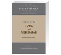 Ezra and Nehemiah: 20 (Biblia Hebraica Quinta)