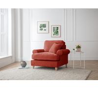 Ezra Armchair Manhattan Apricot The Great Sofa Company Terracotta One Size
