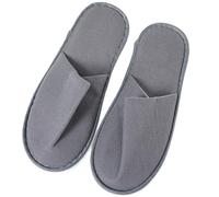 Ezranova 1 Pair Soft Coral Fleece Hotel Slippers with 6.5mm Thick Sole, Lightweight & Packable，for Travel Hotel Home House Party Guest
