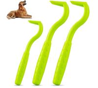 Ezranova 3 Pieces Tick Remover Tools for Dogs, Multifunctional Tick Remover Kit,Painlessly Tick Removal Tool for Dogs Cats and Humans Pets (Green)