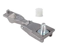 Ezranova Door Handle Hinge Repair Kit for Fiat 500 Car Chrome Outer Exterior Door Handle Drivers Side Hinge Professional Replacement 51964555 51939041 for Fiat 500