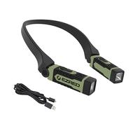 EZRED Anywear Rechargeable Neck Light for Hands-Free Lighting, Soft Green