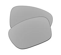 EZReplace Lenses Replacement Compatible with Arnette Fastball AN4202-62mm Sunglasses (Polarized Lenses) - Fits Arnette Fastball Frame (Metal Silver)