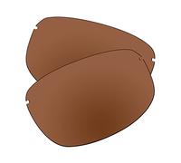 EZReplace Lenses Replacement Compatible with Maui Jim Sandy Beach MJ408 Sunglasses (Polarized Lenses) - Fits Maui Jim Sandy Beach Frame (Maroon Brown)