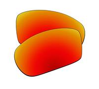 EZReplace Lenses Replacement Compatible with Spy Optic Discord Sunglasses (Polarized Lenses) - Fits Spy Optic Discord Frame (Fire Red)