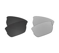 EZReplace Lenses Replacement Compatible with Wiley X Valor Sunglasses (Polarized Lenses) - Fits Wiley X Valor Frame (Carbon Black+Metal Silver)