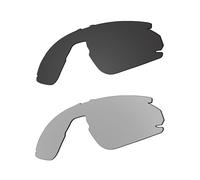 EZReplace Lenses Replacement for Oakley BXTR OO9280 Sunglass (Polarized Lenses) - Fits Oakley BXTR Frame (Carbon Black+Metal Silver)