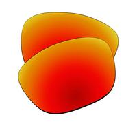 EZReplace Lenses Replacement for Oakley Enduro OO9223 Sunglasses (Polarized Lenses) - Fits Oakley Enduro Frame (Fire Red)
